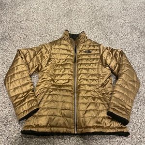 The North Face Reversible Jacket Girls XL or Women’s XS Copper and black